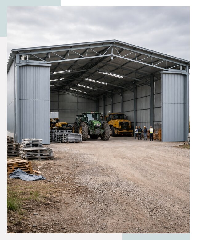 Ангары для сельхозтехники в Волхове от 20936 р. | СтальСтрой